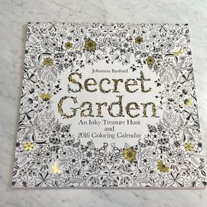 Johanna Basford Secret Garden Coloring Calendar 2016